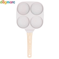 DAGMARC Frying Pan, 4 Cups Even Heating Egg Pan, Kitchen Supplies Easy To Clean Versatile Multi-Purp