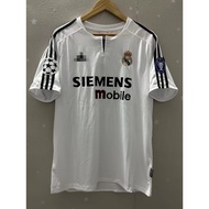 NEW202603-04 Real Madrid ZIDANE RONALDO BECKHAM High Quality Home Retro Football Jersey Custom T-Shi