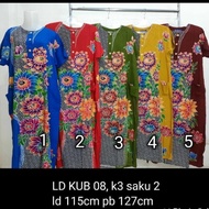 Baru Baju Daster Panjang Lengan Pendek Busui Jumbo Ld 120 Kencana Ungu