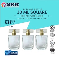 [1 PCS ] BOTOL KOSONG MINYAK WANGI KOSONG SPRAY 30ML SKRU ( PT 074 )