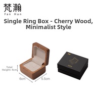 Custom Wedding Ring Box Wooden