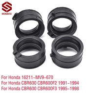 Motorcycle Parts Carburetor Interface Adapter Intake Manifold For Honda CBR600 CBR 600 F2 F3 CBR600F