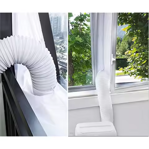 Airlock Sealing Outlet Portable Mobile Air Condition Window Sealing Accessories Soft Sealing Baffle 
