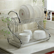 Sanli - Dish Drainer Rack 2 Layer Dish Drainer