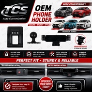 TCS CAR OEM PHONE HOLDER ACCESSORIES PERODUA MYVI ALZA BEZZA ATIVA ARUZ S70 X50 X70 CITY HILUX REVO 