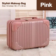 Mini suitcase Makeup bag koper bagasi kecil Beg Kosmetik Portable Luggage Travel cosmetics storage