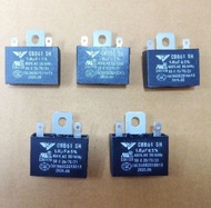 (แพ็ค5ตัว) คาปาซิเตอร์พัดลม 1.8 uf/400v แค๊ปพัดลม CAP Hatari capacitor พัดลมฮาตาริ  capa รุ่นขาเสียบ1.8uf/400v.