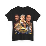 2025 WWE WrestleMania 41 - Cody Rhodes Vs The Rock Vs Roman Reigns T Shirt