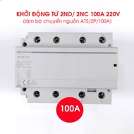 Contactor 100A 2NO 2NC BOMGI - Khởi động từ dùng thay Chuyển nguồn tự động ATS 2P Không gián đoạn