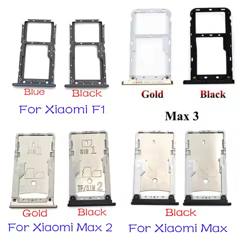 NEW SIM Card Accessories For Xiaomi Mi Max 2 3 / For Pocophone F1 Sim Card slot tray Holder repair p