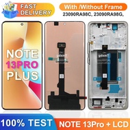 Screen for Xiaomi Redmi Note 13 Pro+ 23090RA98C 23090RA98G Lcd Display Digital Touch Screen for Redm