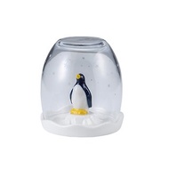 日本 sunart 雪球玻璃杯 - 企鵝(附蓋)