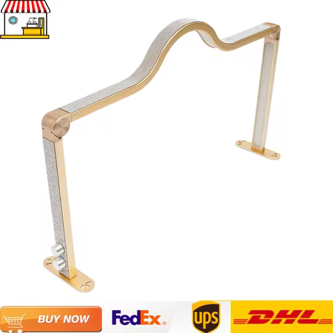 Diamonds Decorated Nail Work Lamp| Nail Lash Light| Beauty Work Desk Lamp for Nail Art, Eyelash| Whi