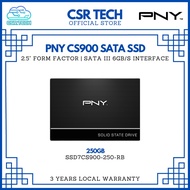 PNY CS900 2.5" SATA 3 3D NAND SSD Solid State Drive (250GB) SSD7CS900-250-RB