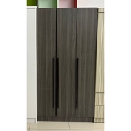3 Pintu Almari Baju Almari Kayu Almari Pakaian
