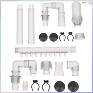 1 Set of Aquarium Intake Outflow Tube Fish Tank Filter Tube Plastic Fish Tank Water Accessory  junsh