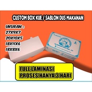 [CONTENTS 100PCS] CUSTOM CAKE BOX SIZE 18X11X6, FOOD BOX SIZE 18X8X6, 27X9X7, and others