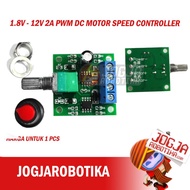 1.8V - 12V 2A PWM DC MOTOR SPEED CONTROLLER