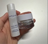 Ampleur Luxury White Lotion AO II 20ml & Ampleur Wrinkle Bright Cream 8g