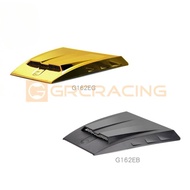 Plastic Hidden Body Pillar + Flip-up Engine Cover Accessories for 1/10 RC Crawler Car Trxs TRX4 G500
