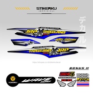 Striping SUPRA FIT NEW/ STOCK DECAL WAVE 100s/STICKER/STICKER WAVE 100/variation/SUPRA JRP X THAILAND