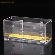 Onemetertop Acrylic Display Case Fit For 1:64 Mini Size Dust Proof Clear Box Cabinet 1/64 Action Figures Display Box SG