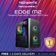 Tecware Edge M2 | Tempered Glass | ARGB | Compact MATX Case