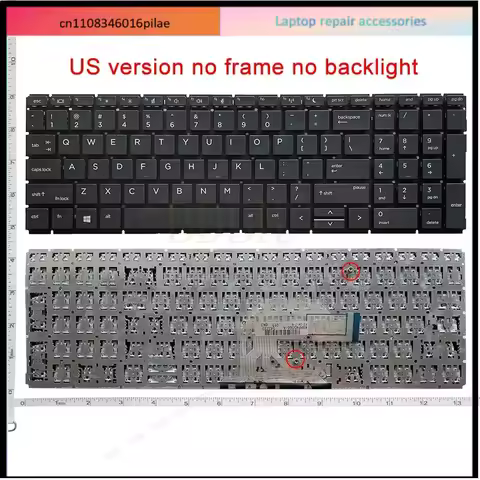 UK/US/SP laptop keyboard FOR HP Probook 450 G6 455R G6 455 G6 450 G7 455 G7 keyboard backlit