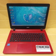 Laptop Bekas Acer Aspire 3 A314-33 N4000 4GB/1TB Red Bersih Terawat
