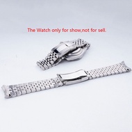For Rolex 20mm Silver 316L Ritona Subamriner Steel Replacement rubber watch band Strap Jubilee Bracelet