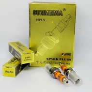 Sunmeiwa Spark Plugs D-S8EA (1 Pcs), Orange Light Cable, Yellow Packaging Spark Plug D8EA SUN MEI WA