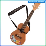 [Beauty] Adjustable Ukulele Strap Ukulele Shoulder Strap Carrying Strap For Ukulele Bass Small Guitar Accessories