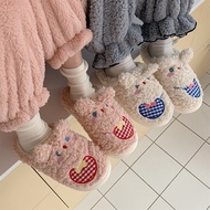 selipar wanita selipar getah wanita selipar pantai Thin Strip Girl Heart ins Cotton Slippers Japanes