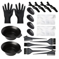 Hair dyeing and styling tools, dyeing bowl, dyeing cape, dyeing brush, dyeing comb, hair dyeing supp