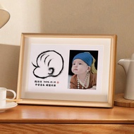 [48H Shipping] Baby hand and foot print, fetal hair collection photo frame, fetal hair keepsake, fre