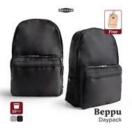 Beppu Daypack LTHRKRFT – Premium Nylon Backpack for Men and Women Casual | Work, College, Travel Bag