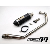 Project79 Benelli 150S Exhaust Ekzos Tabung Power Boom Accessories Motor QPM05 Muffler 150 S Full Sy
