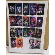 Sticker joker for motorcycle