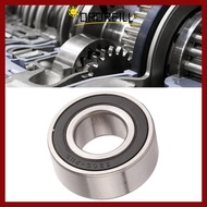 ORORFILL Double Row Ball Bearing, Steel Black Silver Deep Groove Ball Bearings, Durable 3205-2RS Ang
