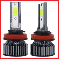【MED】Pair H1 H3 H4 H7 9005 9006 LED Headlight Conversion  Beam 6500K Bright White