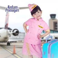 FLIGHT ATTENDANT CHILDREN'S COSTUMES