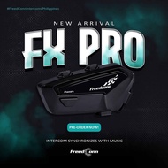 【New】FreedConn FX PRO Mesh Motorcycle Intercom Hi-Res Sound QualityAl Noise Reduction Multi-audio "m