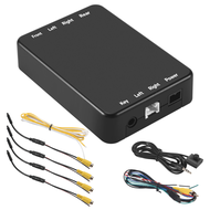 Car Parking Panoramic View Rearview 4 Way 360 Degree Degree View Camera Control Box System DVR Witho