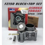 TOBAKI YAMAHA 57MM FZ150 FZ150I LC135 CYLINDER BLOCK WITH TOP SET GASKET ASHUKA