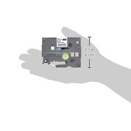 Label Tape Replacement for  P-Press TZe Label Tape 12mm 0.47 Inch Laminated 26.2 Feet Black on White