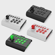 Potable Joystick 3 Connection Modes Vintage Arcade Console Sensitive Precise Support Turbo Serial Sending for Switch/PS4/PS3