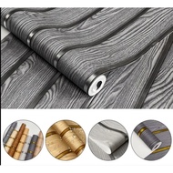 NEW AESTHETIC ELEGANT 3D Wood Panel Wallpaper 7 8 METER x 45m/ 1 roll