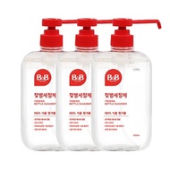 B&amp;B Baby Bottle Cleanser Liquid Container 600ml *3