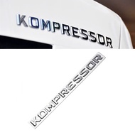 BENZ Trunk Logo Sticker emblem model plate Kompressor Mercedes C E CLK SLK Class W203 W209 W211 W208 Thai Shop