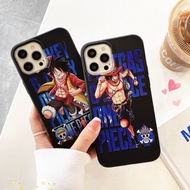 One Piece Phone Case Luffy Chopper Suitable For OPPO R11 R11S Plus R9S All-Inclusive Soft Shock-Resistant Protective Cartoon Black